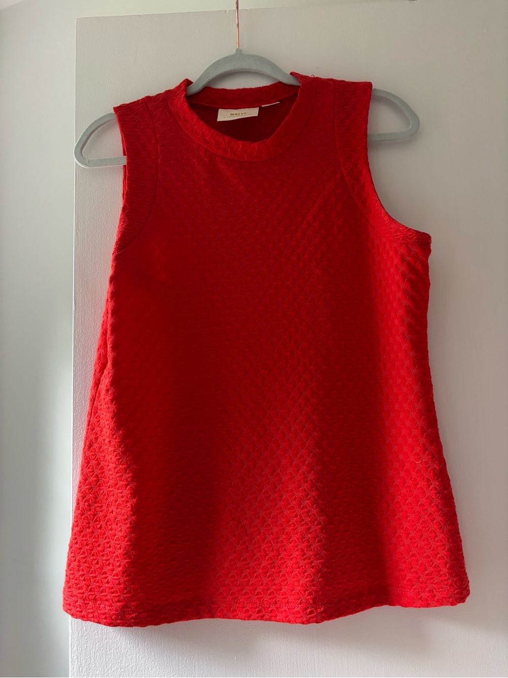 Anthropologie/Maeve Tomato Sleeveless Top